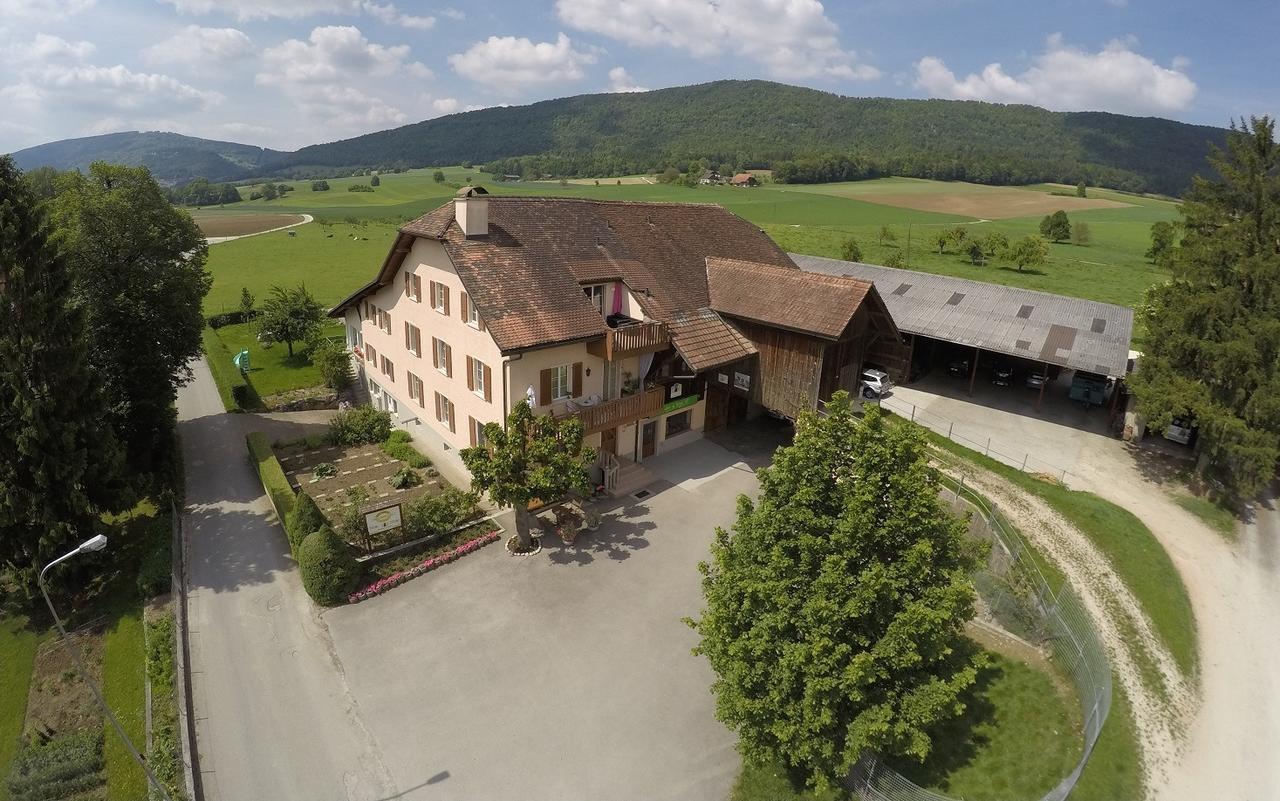 Hotel-Gite Rural A 3 Km De Delemont Courcelon Exterior foto